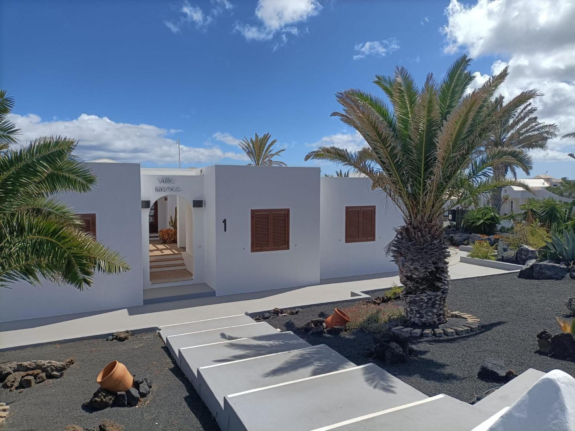 Villa Blanca Nudist Place Charco del Palo Ngoại thất bức ảnh