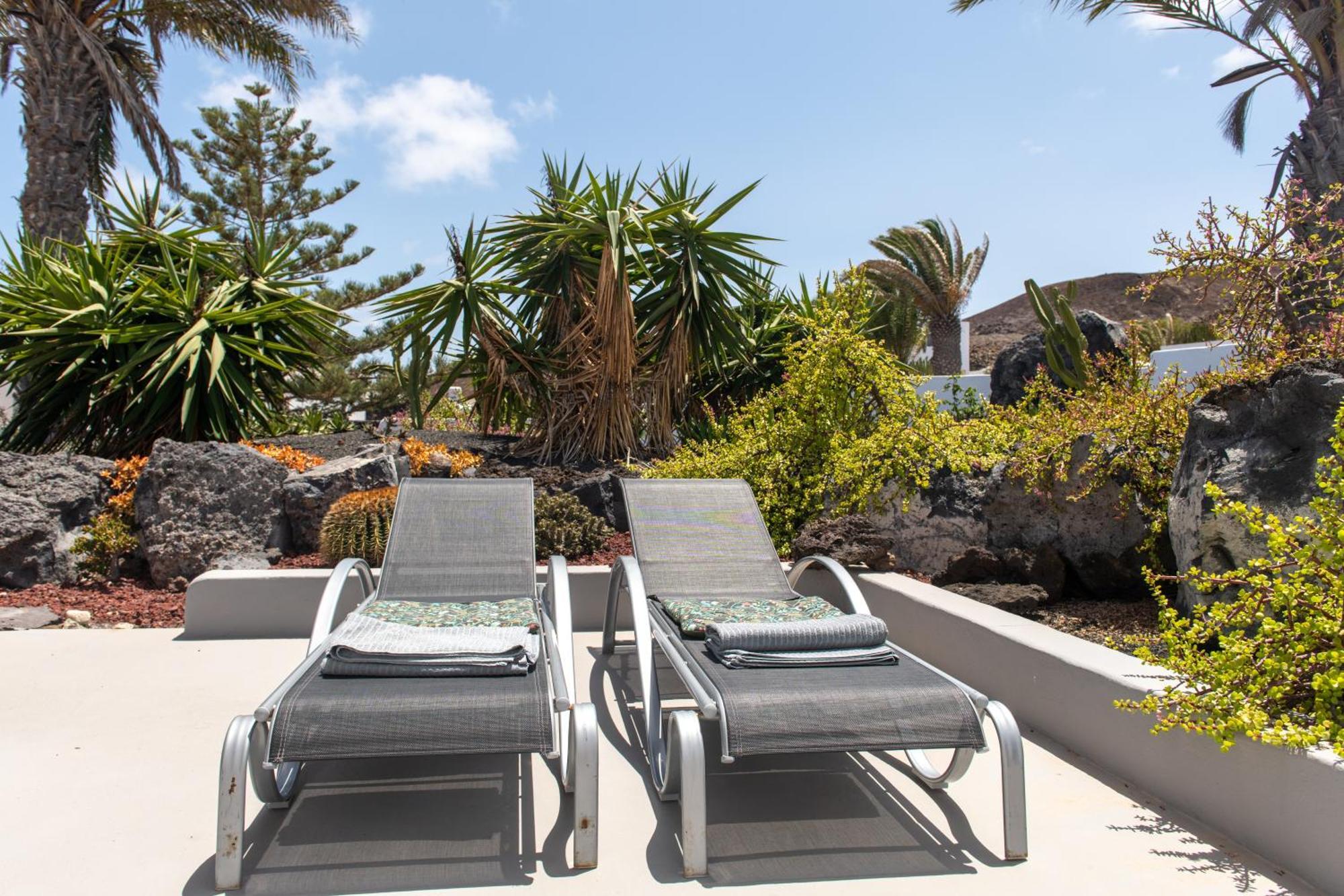 Villa Blanca Nudist Place Charco del Palo Ngoại thất bức ảnh